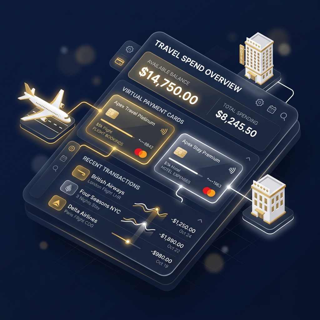 Travel Spend Management Dashboard